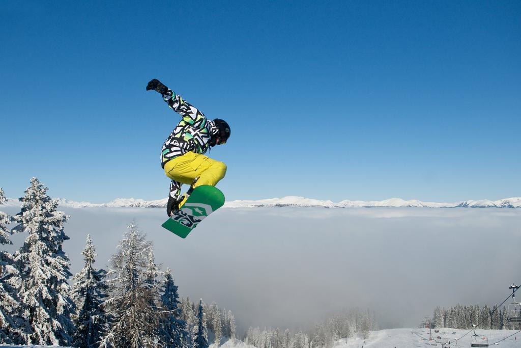 Alpe-Adria Apartments Oberaichwald  ภายนอก รูปภาพ
